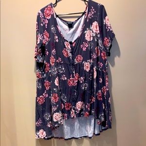 Torrid High Low Blouse